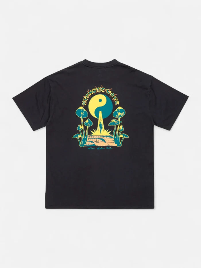 Remera Quiksilver Hypnotic Wave Negro