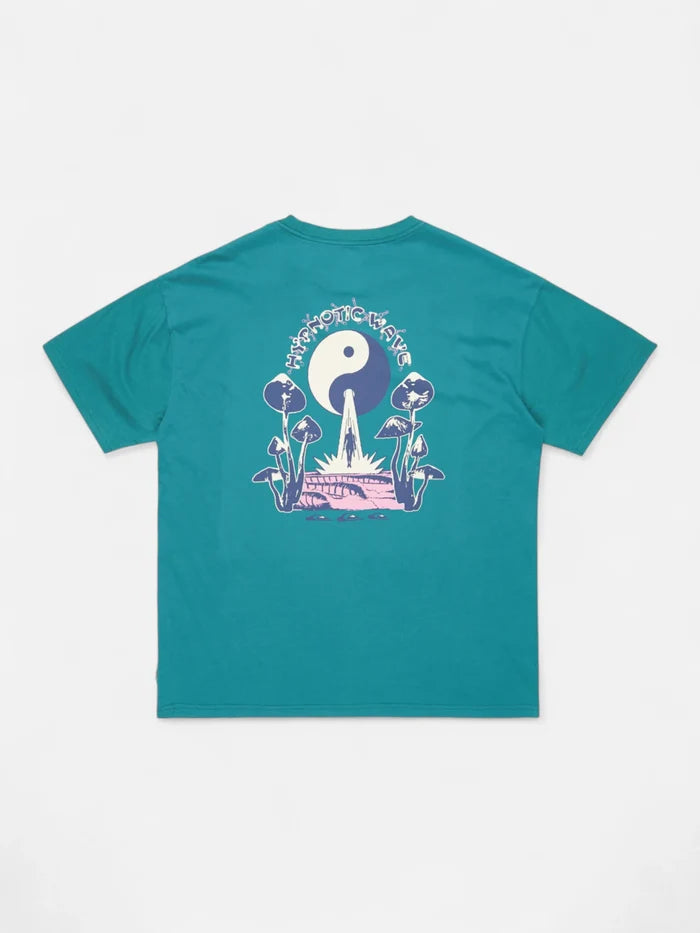 Remera Quiksilver Hypnotic Wave Verde