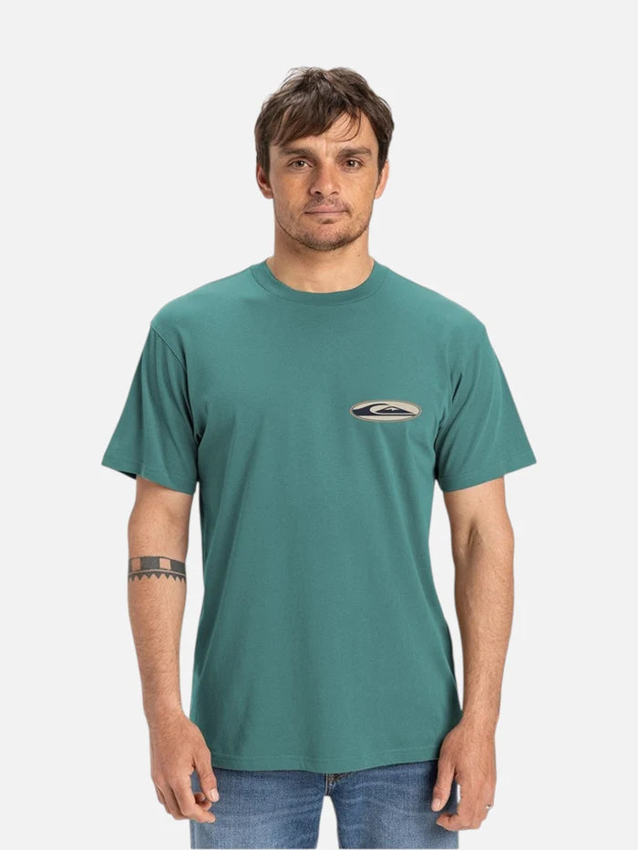Remera Quiksilver New Dawn MT0 Verde