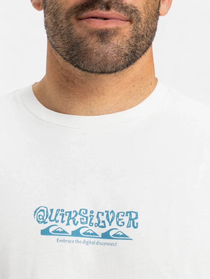Remera Quiksilver Tree Connection Blanco
