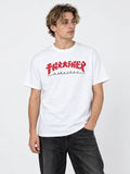 Remera Thrasher Godzilla Blanco — vista principal