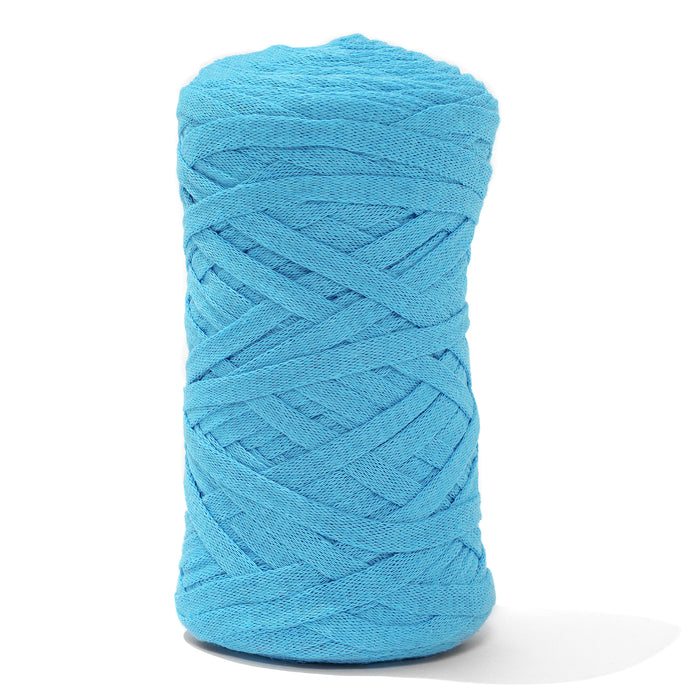 Ribbon Tape Yarn - Aquamarine Color