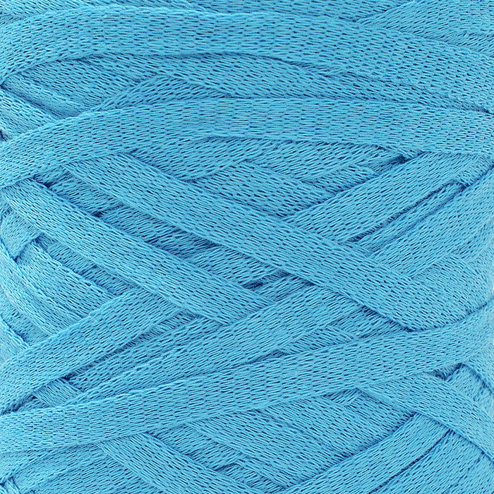 Ribbon Tape Yarn - Aquamarine Color