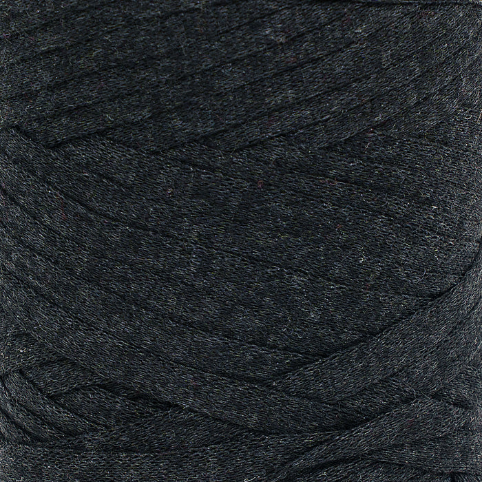 Ribbon Tape Yarn - Iron Gray Color