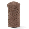 Ribbon Tape Yarn - Wood Brown Color