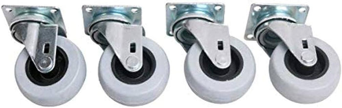 RILL Castor, 50mm, 4 pack, Grey