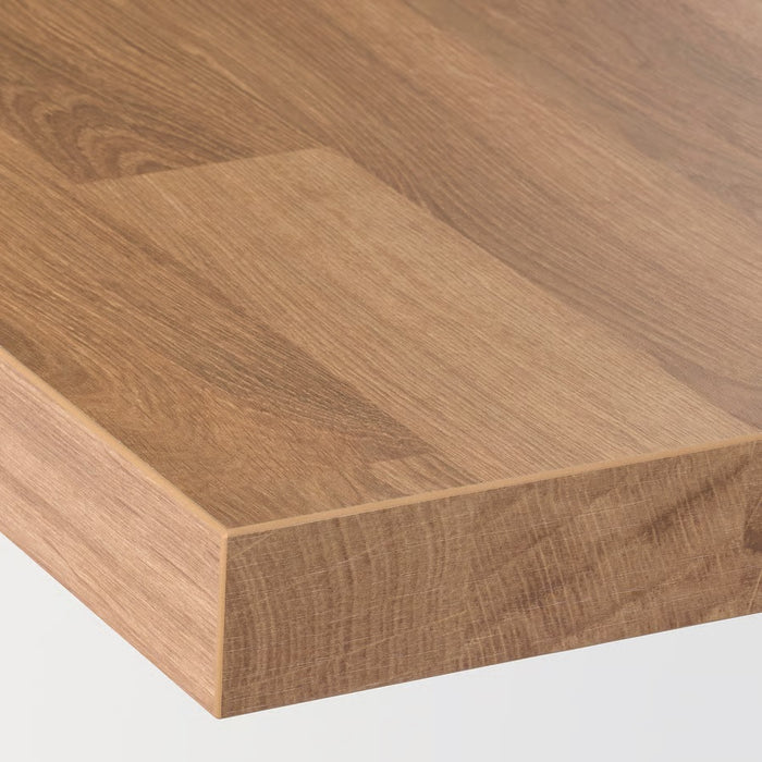 SALJAN Worktop, 186x63.5x3.8cm, Oak effect/laminate