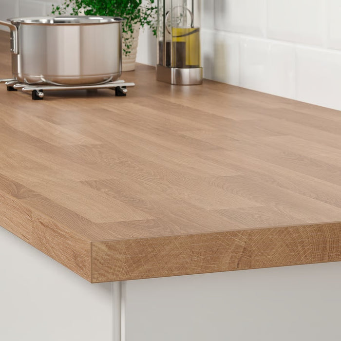SALJAN Worktop, 186x63.5x3.8cm, Oak effect/laminate