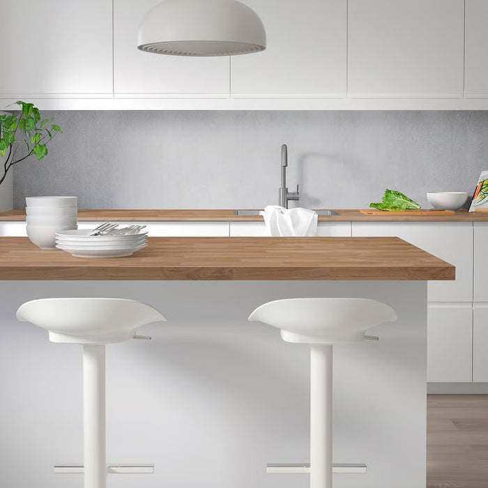 SALJAN Worktop, 186x63.5x3.8cm, Oak effect/laminate