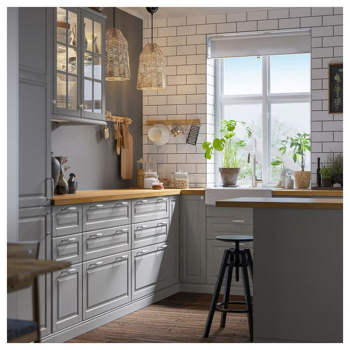 SALJAN Worktop, 186x63.5x3.8cm, Oak effect/laminate