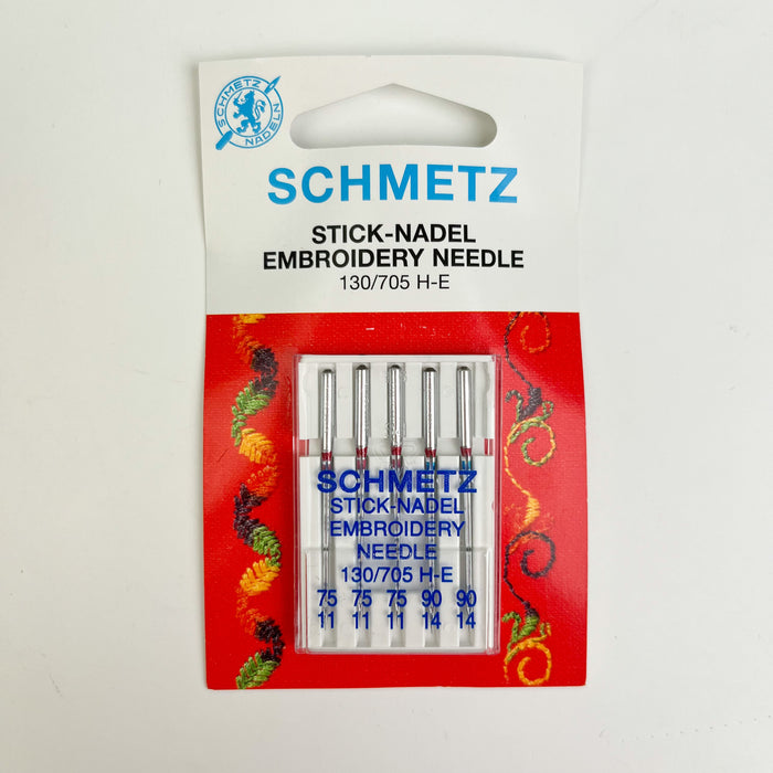Schmetz - Embroidery Sewing Machine Needle - Assorted Sizes