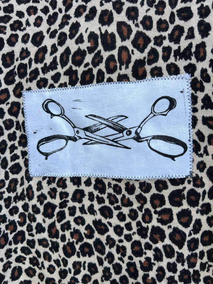 scissor me timbers - cheetah shirt