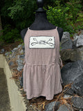 Scissor Me Timbers - Gingham Apron Top