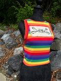 Scissor Me Timbers - Rainbow Tank Top