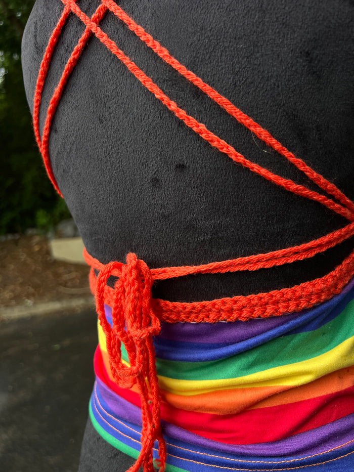 Scissor Me Timbers - Rainbow Tank Top