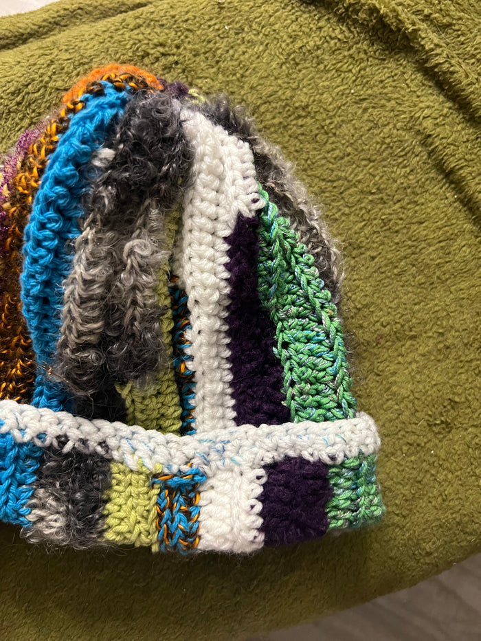 Scrap Yarn Beanies