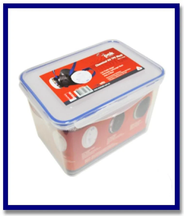 SDA TPE Half Mask Respirator Chemical Kit - Medium - Stone Doctor Australia - Personal Protective Equipment