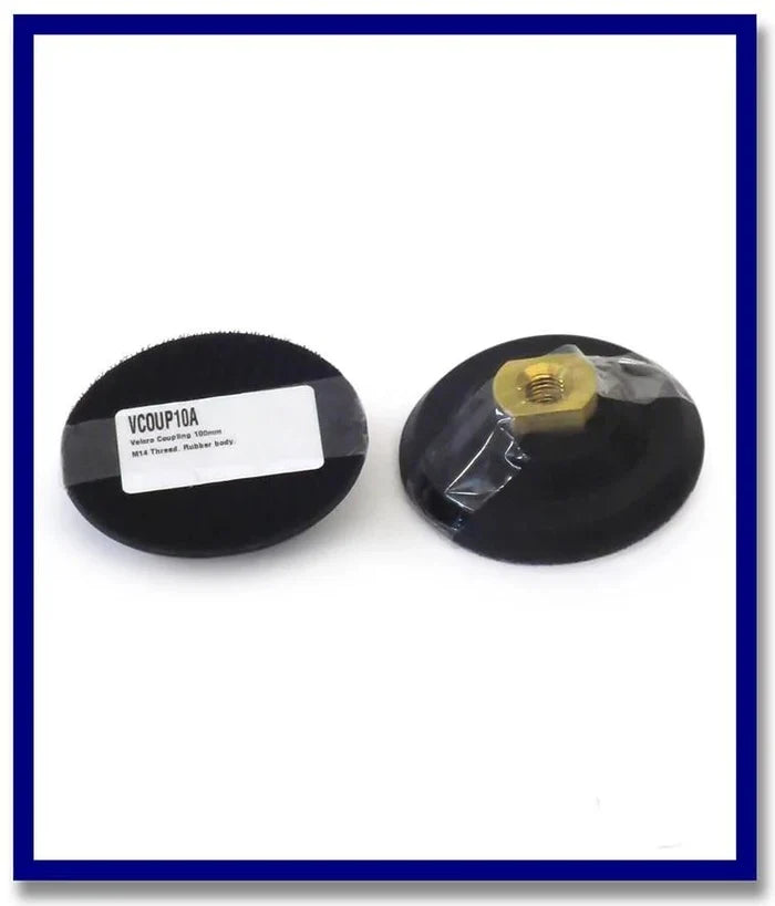 SDA Velcro Coupling 100mm M14 Thread. Rubber Body. - Stone Doctor Australia - M14 Velcro Coupling