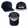 Seal Logo Black Trucker Hat