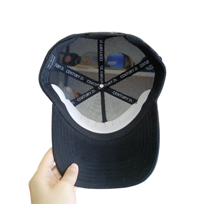 Seal Logo Black Trucker Hat