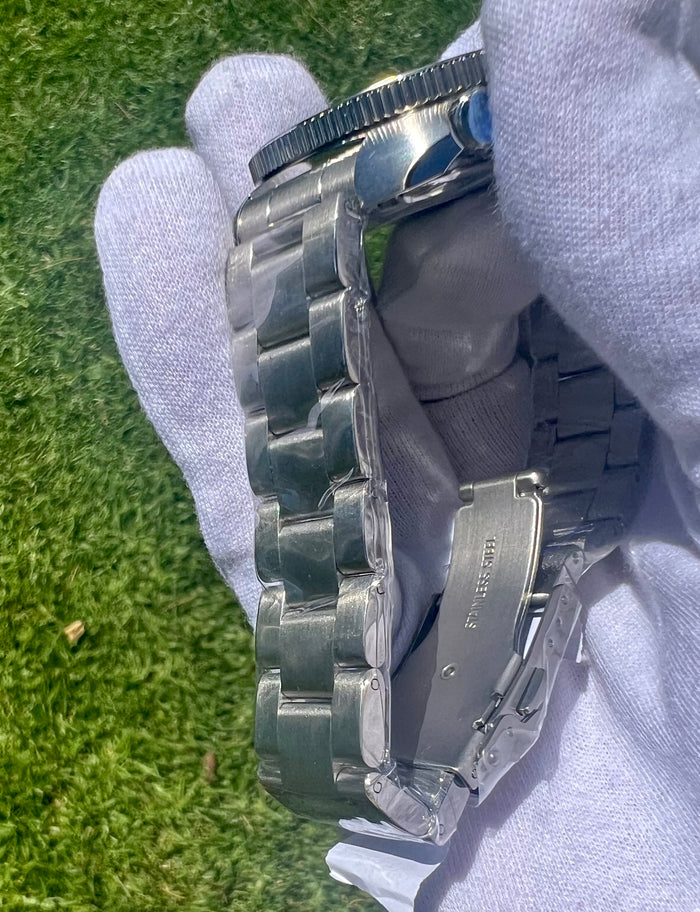 (Seiko) King Turtle Captain Willard Style NO LOGO Diver 47mm Automatic S.Steel Bracelet Watch