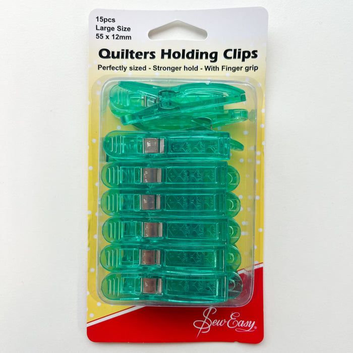 Sew Easy - Quilters Holding Clips Bulk Pack - Large Clip