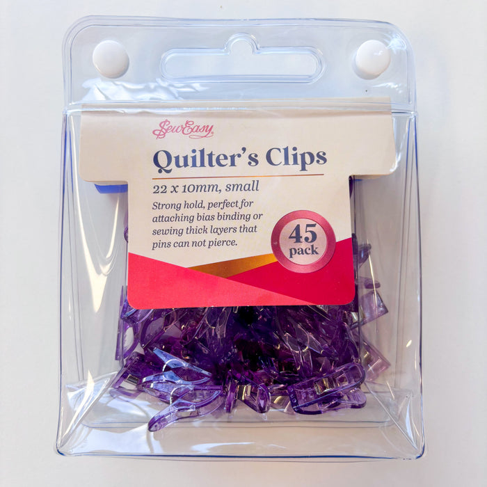 Sew Easy - Quilters Holding Clips Bulk Packs - Small Clip