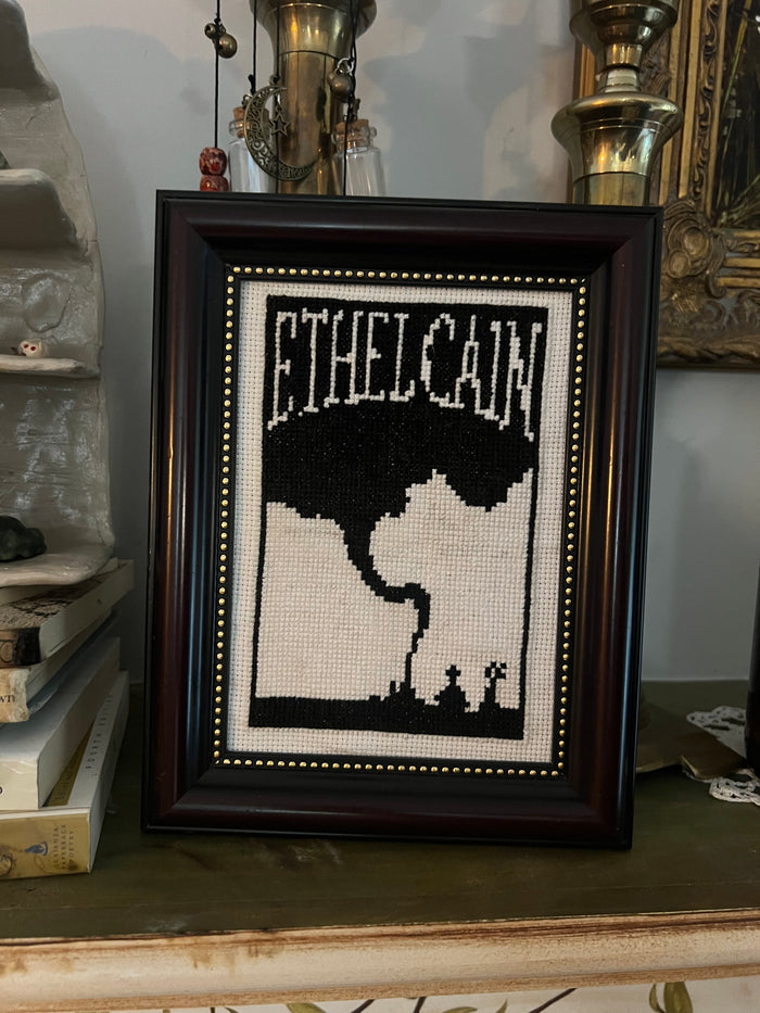 Shady Grove Tornado - Ethel Cain Poster Cross Stitch