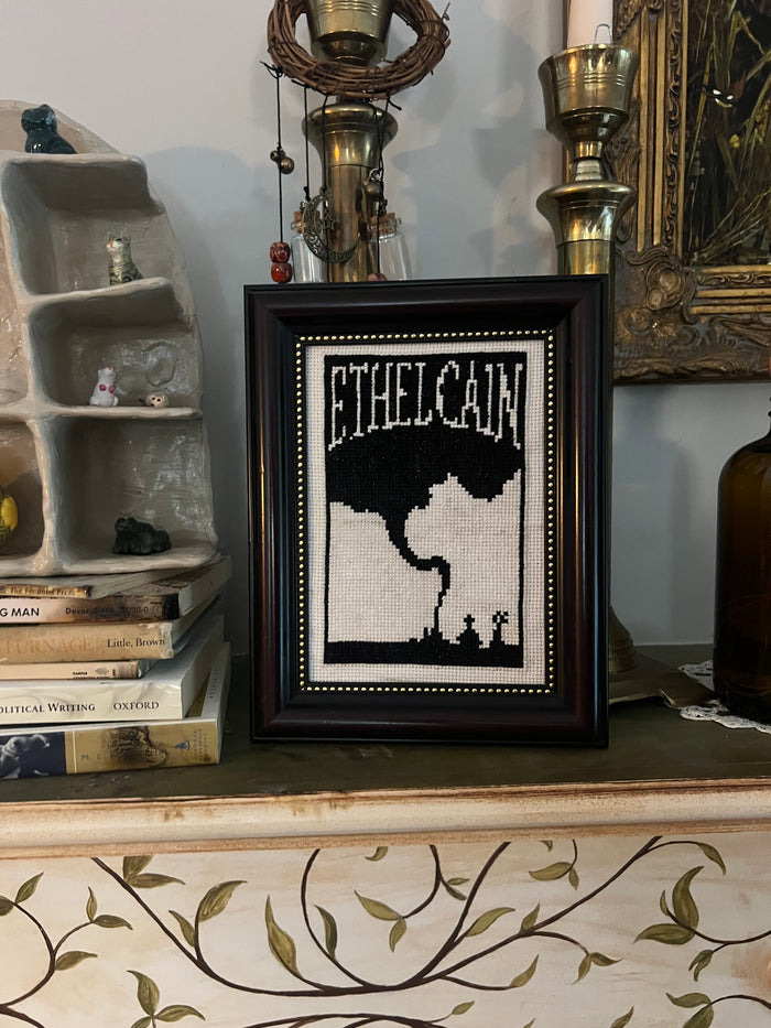 Shady Grove Tornado - Ethel Cain Poster Cross Stitch