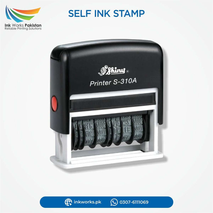 Shiny S-310A Self-Inking MFG & EXP Date Stamp