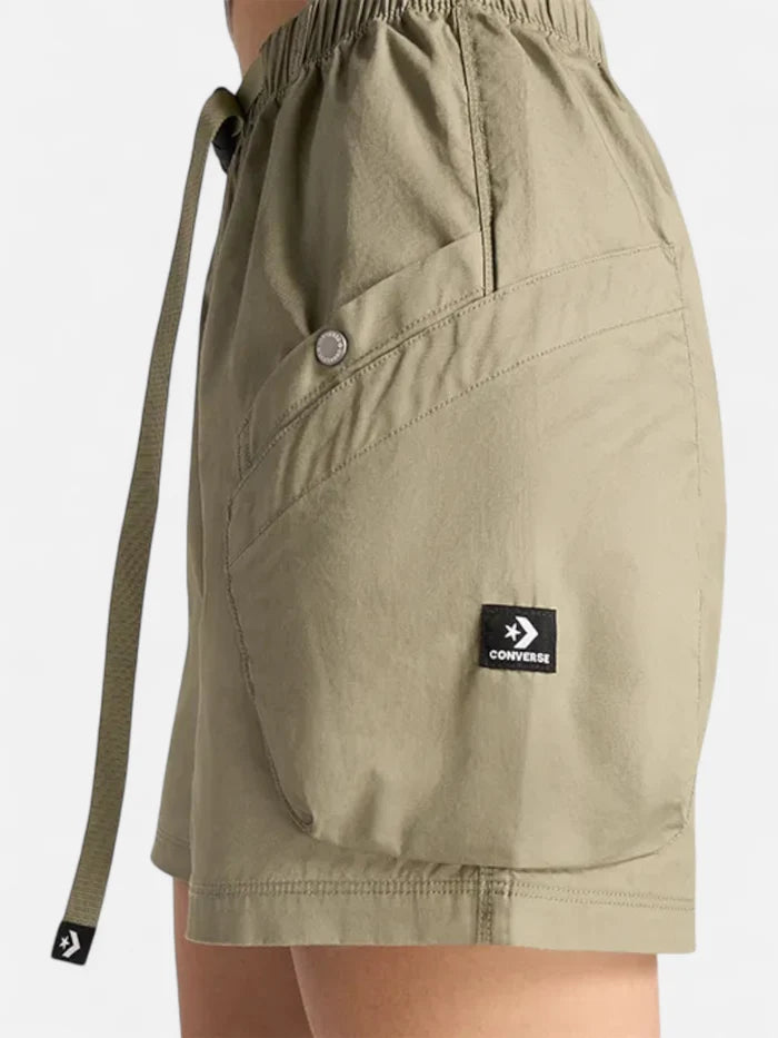 Short Mujer Converse Utility Verde Militar