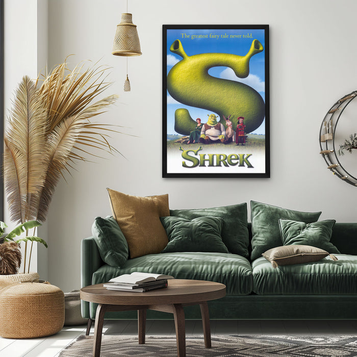 "Shrek" (2001) Framed Movie Poster