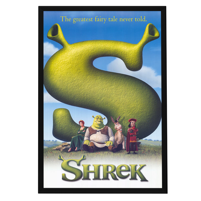 "Shrek" (2001) Framed Movie Poster