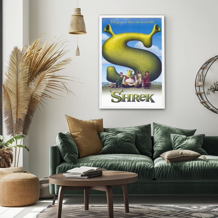 "Shrek" (2001) Framed Movie Poster