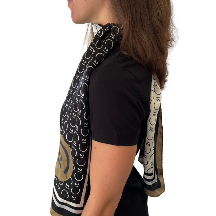 Signature 100% Silk Long Scarf