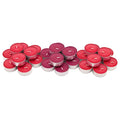 SINNLIG Scented tealight, Red garden berries/red, 30pcs