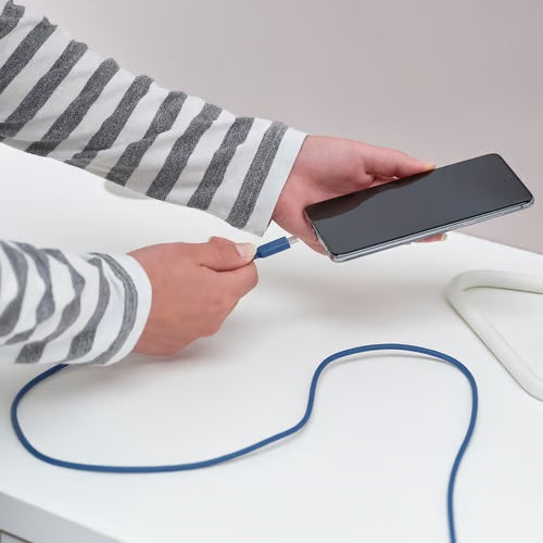 SITTBRUNN USB-C to USB-C, blue, 1m