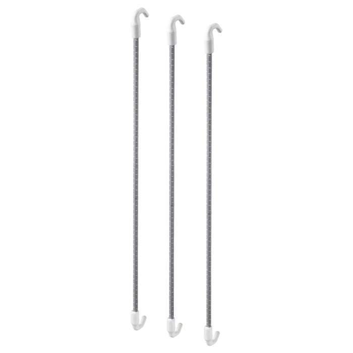SKADIS Elastic cord, 3 pack, Grey