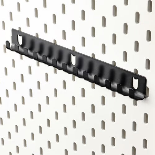 SKADIS Hook rack, Black
