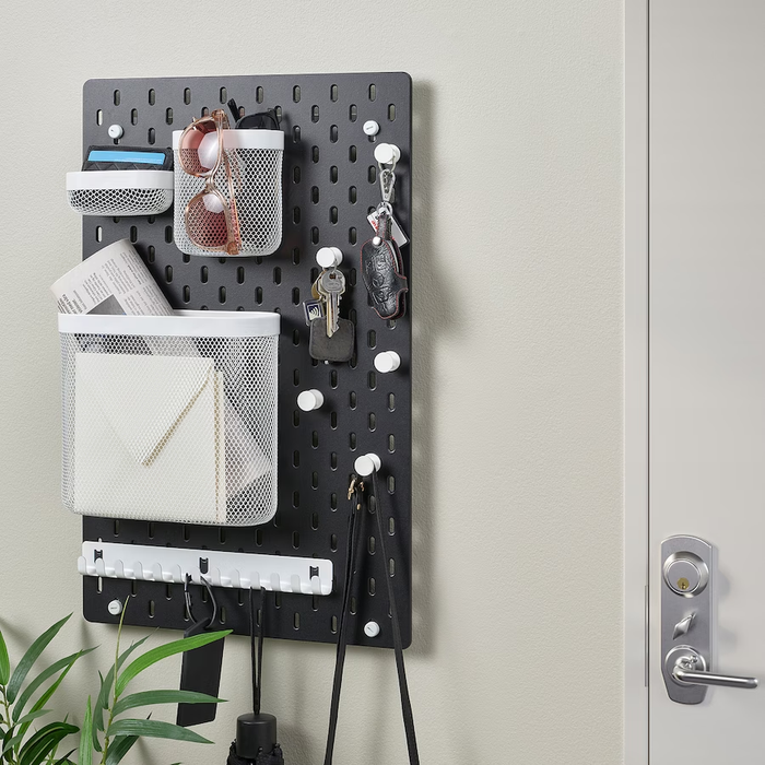 SKADIS Pegboard, 36x56cm, Black