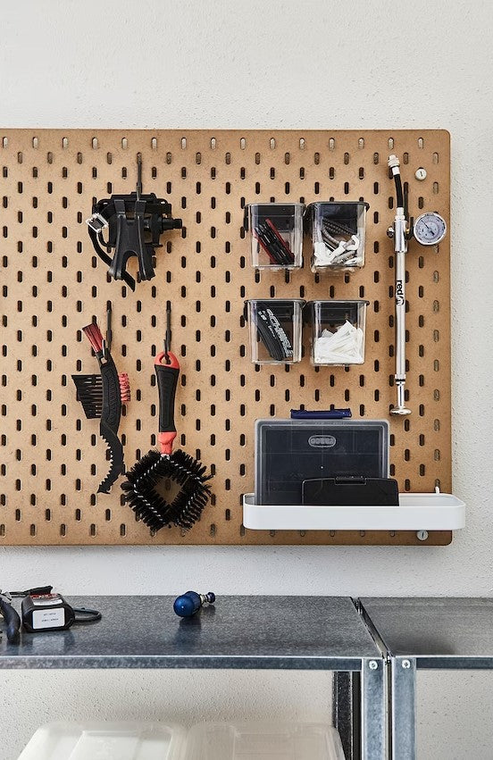 SKADIS Pegboard, 56x56cm, Wood colour