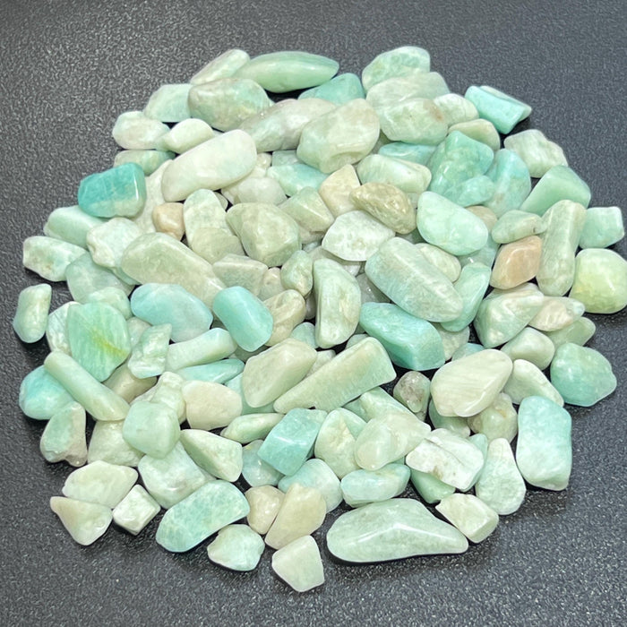 Small Tumbled Amazonite Stones (By The Ounce or Pound)