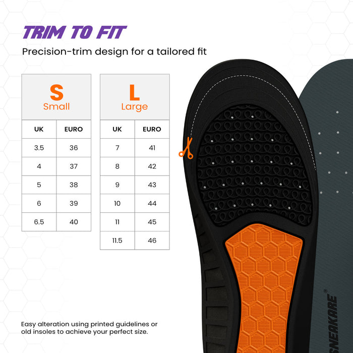 Sneakare All Day Insole Large (UK 7–11.5)