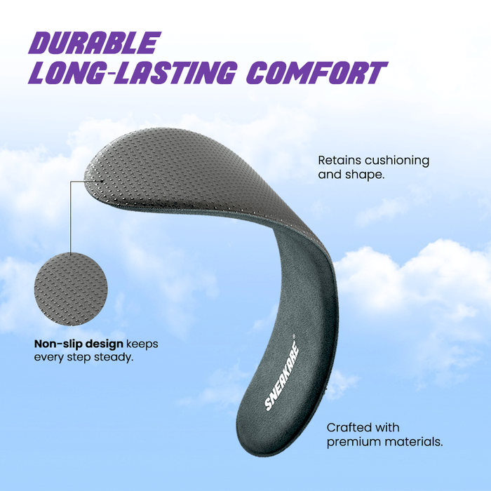 Sneakare CloudSole Memory Foam Insoles Large