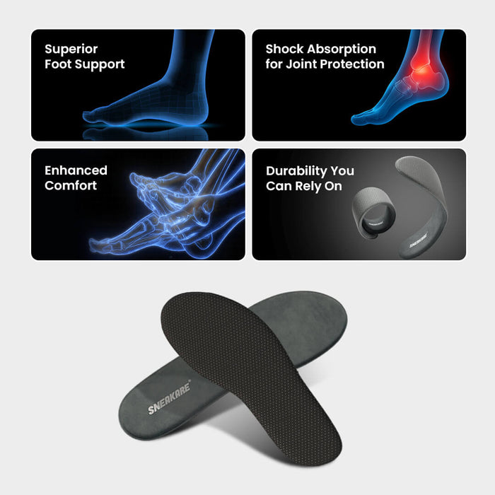 Sneakare CloudSole Memory Foam Insoles Small