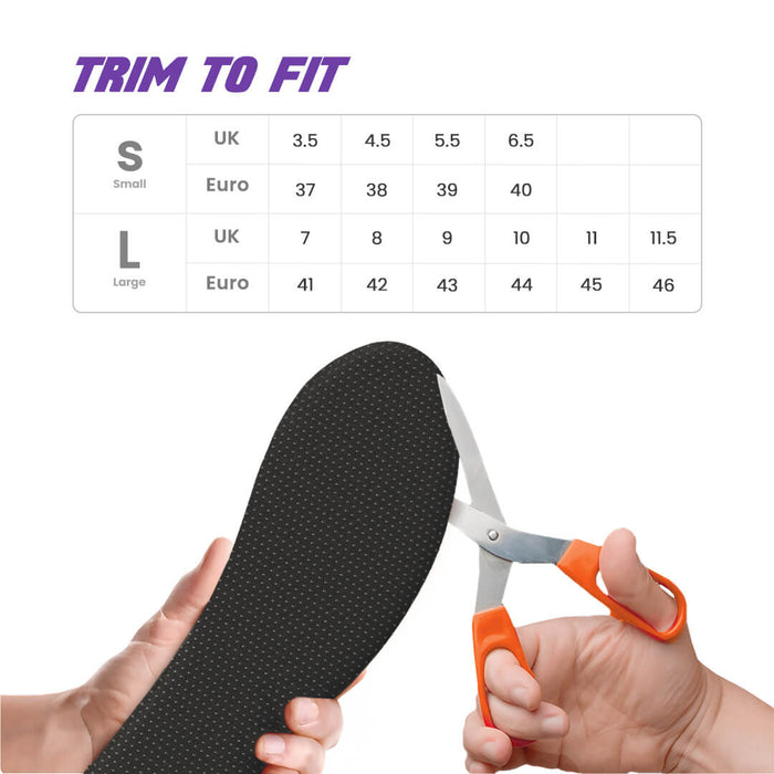 Sneakare CloudSole Memory Foam Insoles Small