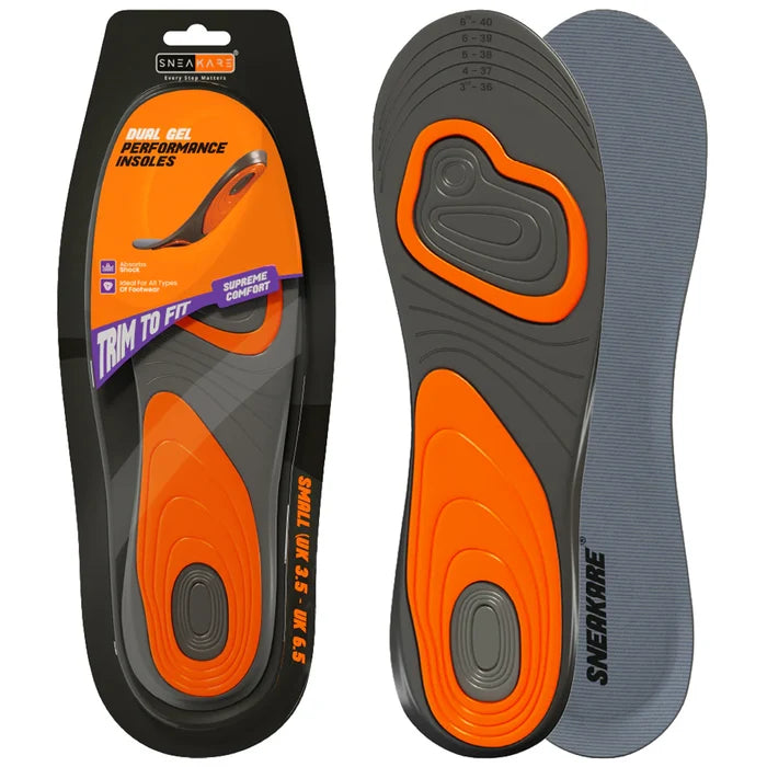 Sneakare Dual Gel Performance Insole Small