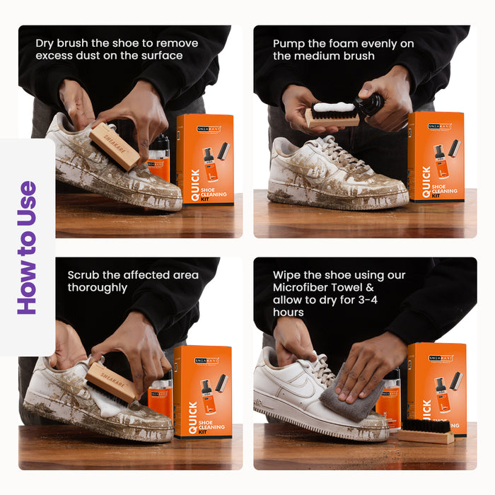 Sneakare Quick Shoe Cleaning Kit (Buy 2 Get One Free)