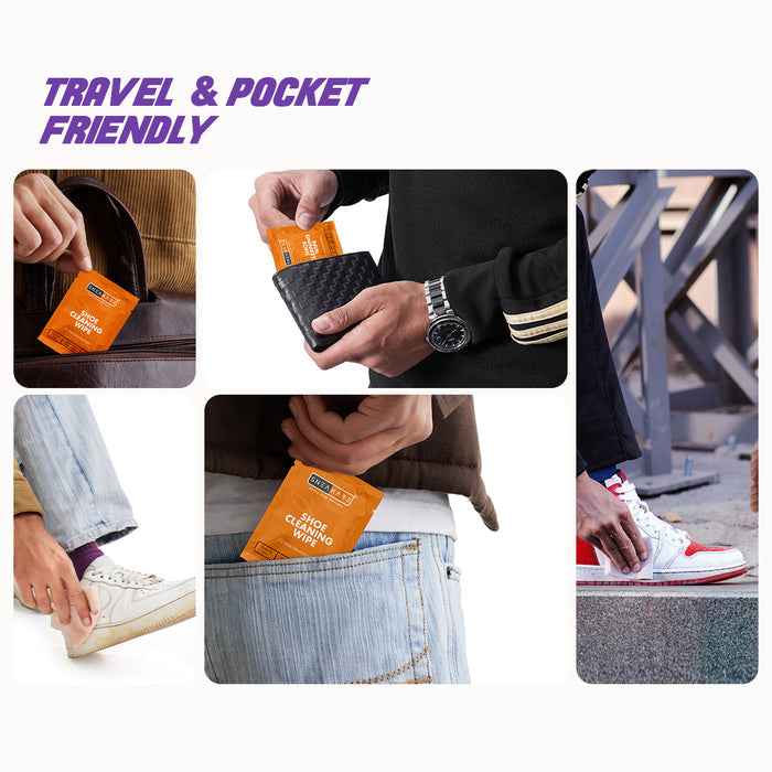 Sneakare Shoe Cleaning Wipes (Pack of 100)