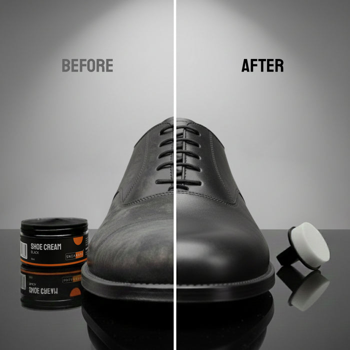 Sneakare Shoe Cream with Built-In Applicator (Combo)